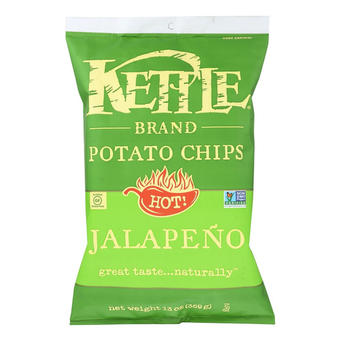 Kettle Brand Jalapeno Potato Chips (Pack of 9)