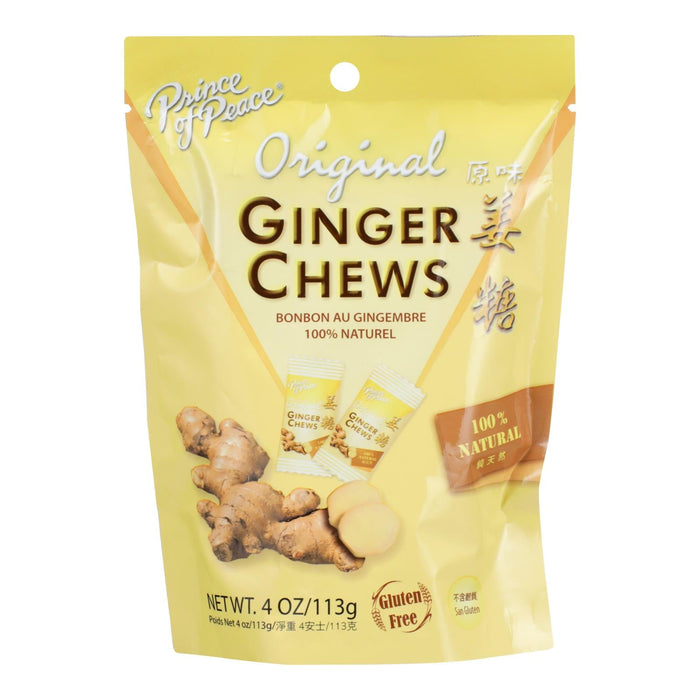 Prince Of Peace Ginger Chews, 4 Ounces