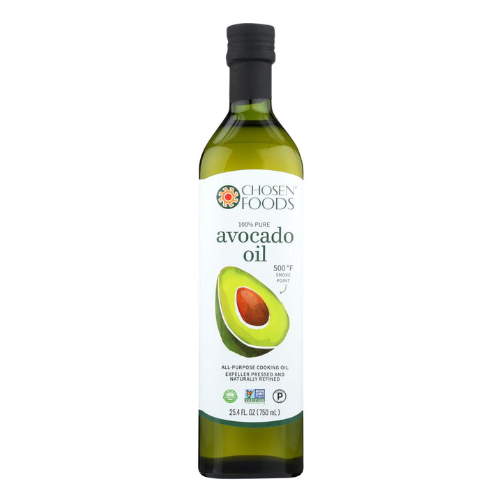 Chosen Foods 100% Pure Avocado Oil, 25.4 fl oz, Case of 6 Chosen Foods 100% Pure Avocado Oil, 25.4 fl oz, Case of 6