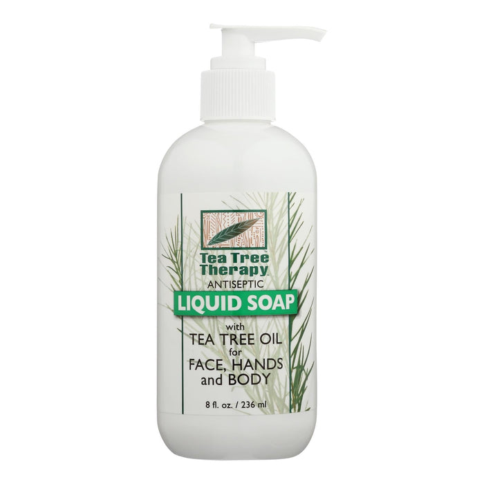 Tea Tree Therapy Antibacterial Liquid Soap (8 Fl Oz) with Australian Tea Tree Oil