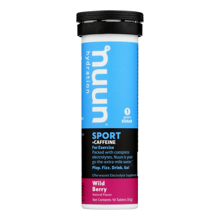 Nuun Energy Wild Berry Hydration Drink Tabs (Pack of 8 - 10 Tablets)