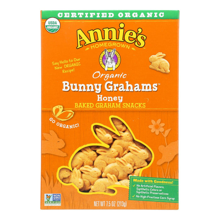 Annie's Homegrown Delightful Honey Bunny Grahams (12 - 7.5 Oz. Packs)