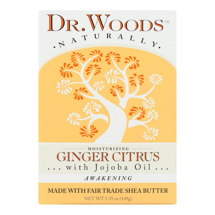 Dr. Woods Ginger Citrus Castile Bar Soap - 5.25 Oz