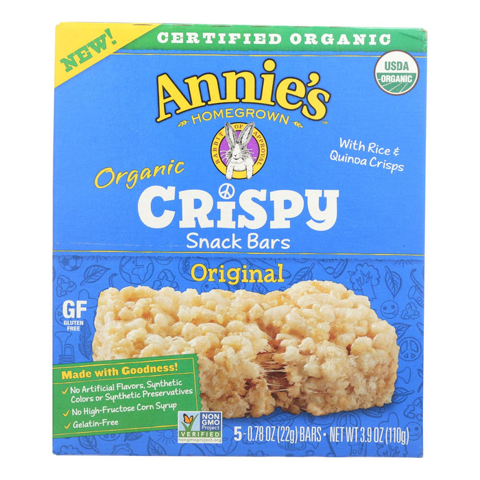 Annie's Homegrown Original Snack Bar Multipack, 8 x 3.9 Oz.