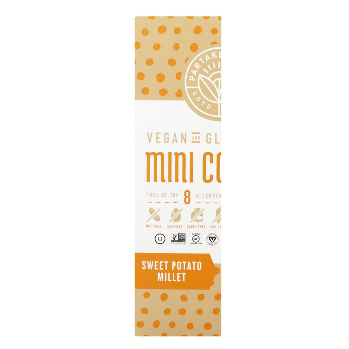 Partake Foods Mini Cookies - Sweet & Crispy Bite-Sized Goodness (Pack of 6 - 5.5 Oz.)