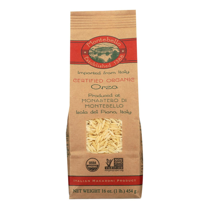 Montebello Organic Pasta, Pack of 12 Pounds