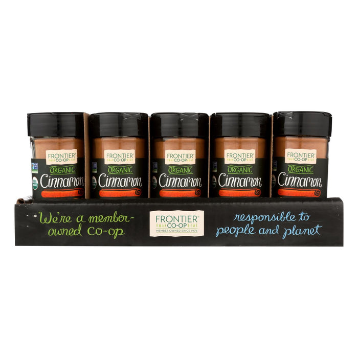 Frontier Herb Organic Ground Ceylon Cinnamon - 1.90 Oz. (Pack of 15)