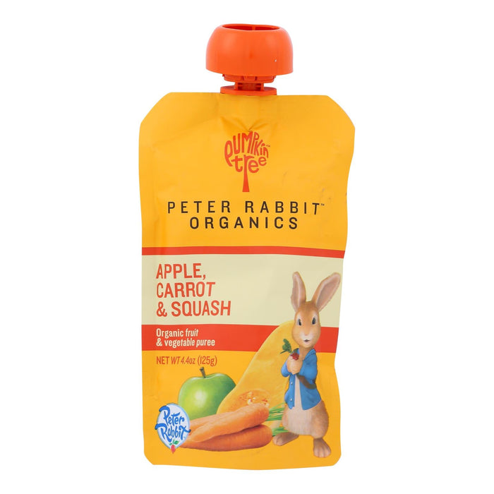 Peter Rabbit Organics Veggie Snacks: Carrot, Squash & Apple - 4.4 Oz. Pack of 10