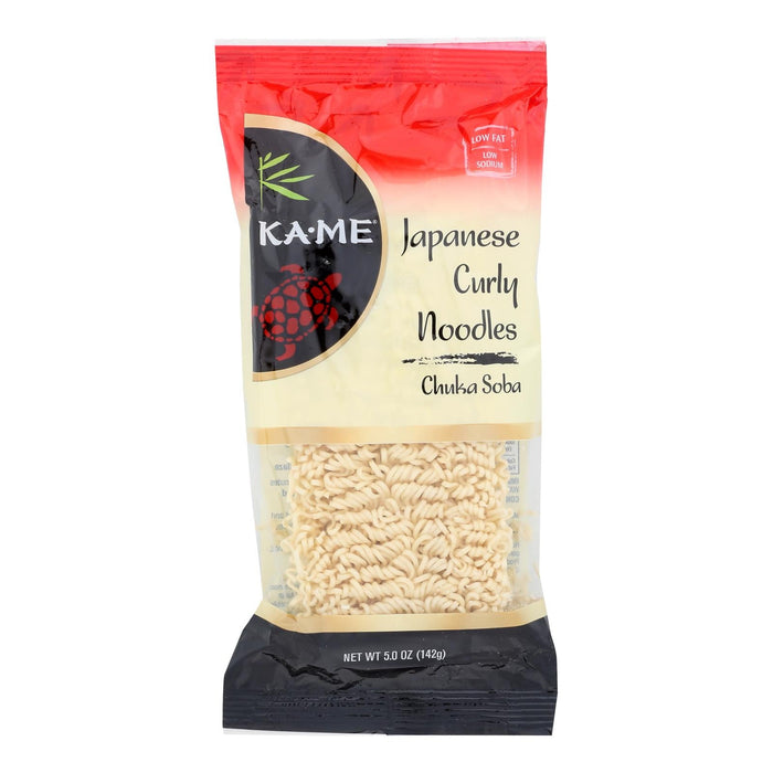 Ka'me Japanese Curly Noodles - 5 Oz. (Pack of 12)