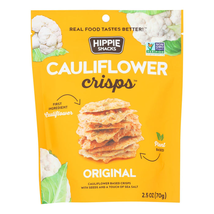 Hippie Snacks Original Cauliflower Crisps (8 Pack - 2.5 Oz. Bags)