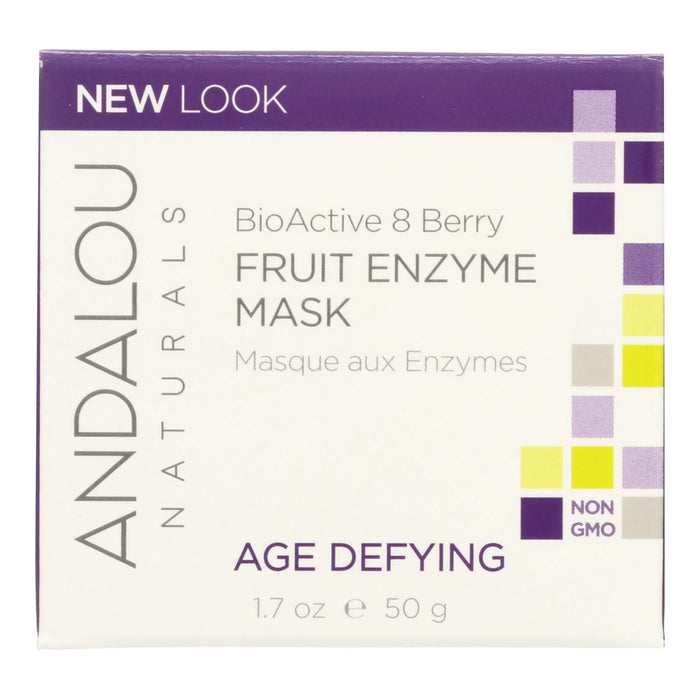 Andalou Naturals Bioactive 8 Berry Fruit Enzyme Facial Mask