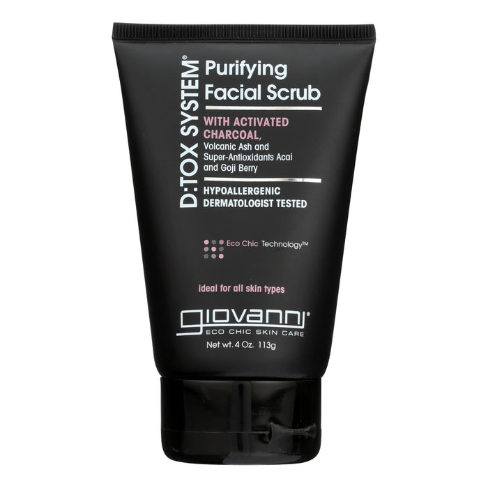 Giovanni D:tox System Exfoliating Facial Scrub Step 2 (4 Oz. Tubes)