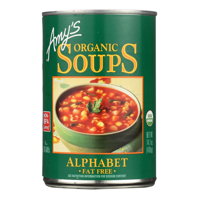 Amy's Organic Alphabet Soup, 14.1 Oz. (Pack of 12)