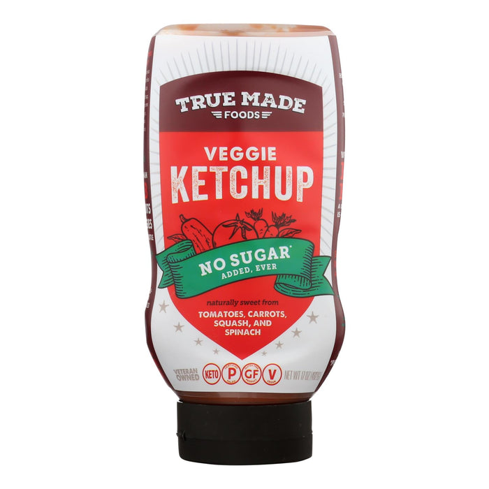 True Made Foods Ketchup, Pack of 6 - 17 Oz. Bottles