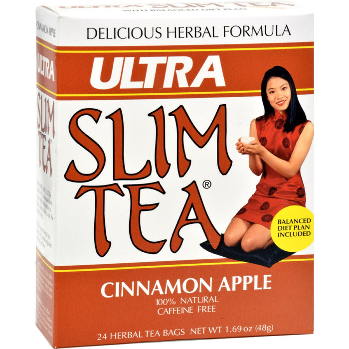 Hobe Labs Ultra Slim Cinnamon Apple Tea - 24 Tea Bags