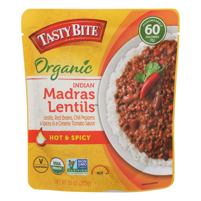 Tasty Bite Lentil Madras: Fiery Spice in Every Savory Bite (Pack of 6)