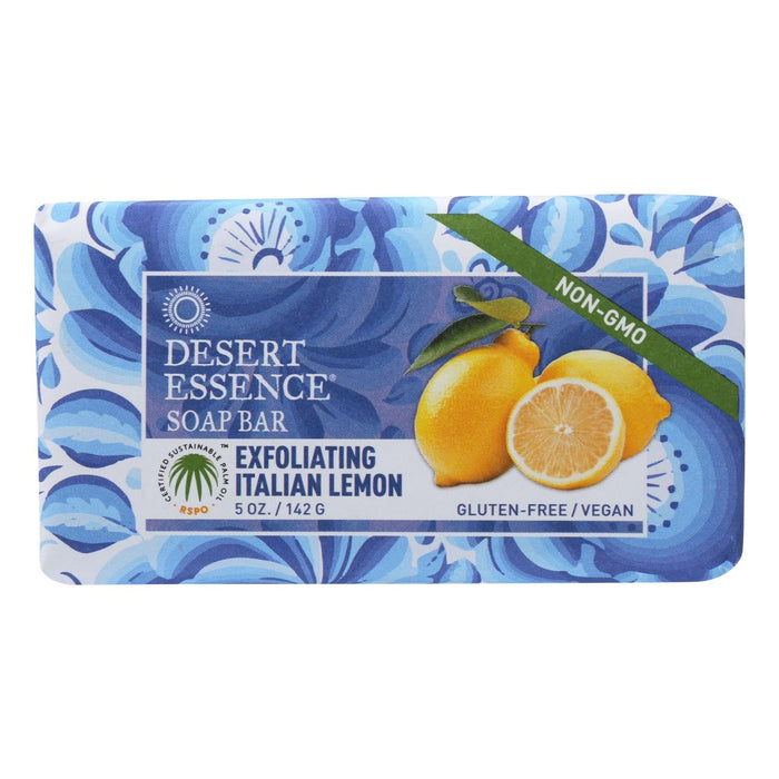 Desert Essence Exfoliating Italian Lemon Bar Soap (5 Oz.)