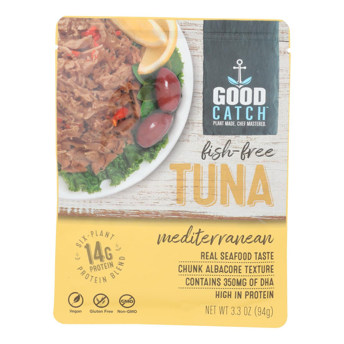 Good Catch Fish-Free Tuna Mediterran (Pack of 12) - 3.3 Oz.