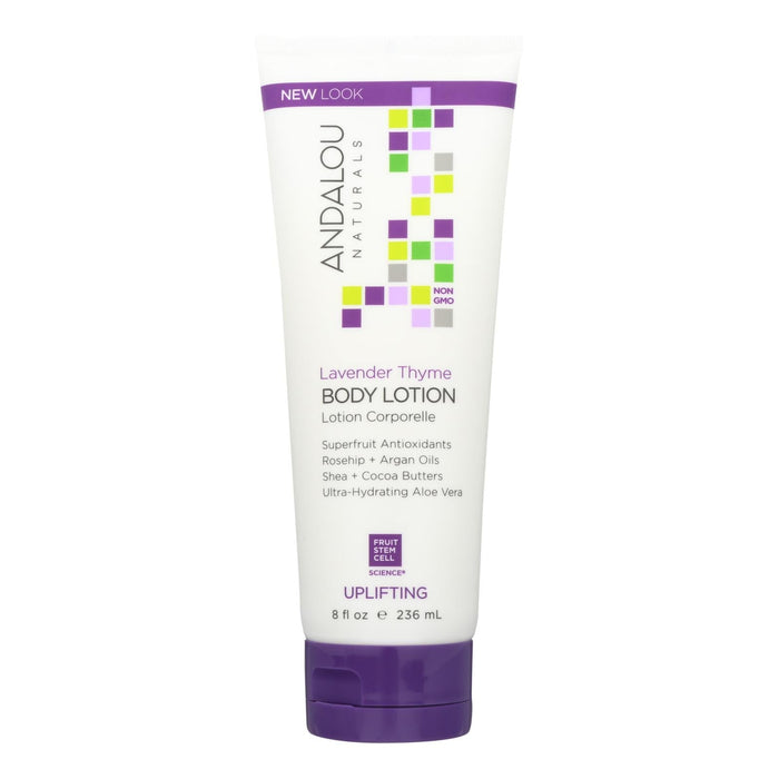 Andalou Naturals Lavender Thyme Refreshing Body Lotion (Pack of 8 - 11.5 fl oz)