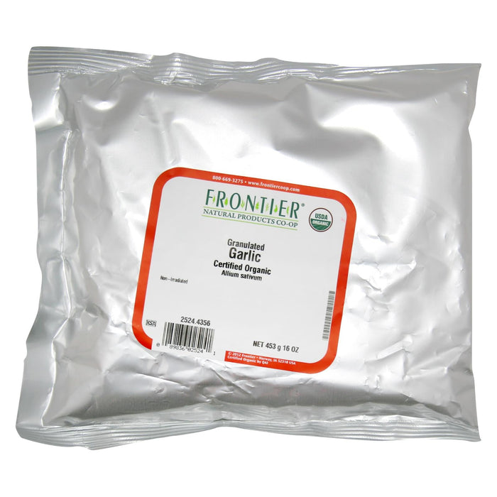 Frontier Herb - Organic  Garlic Granules 1lb