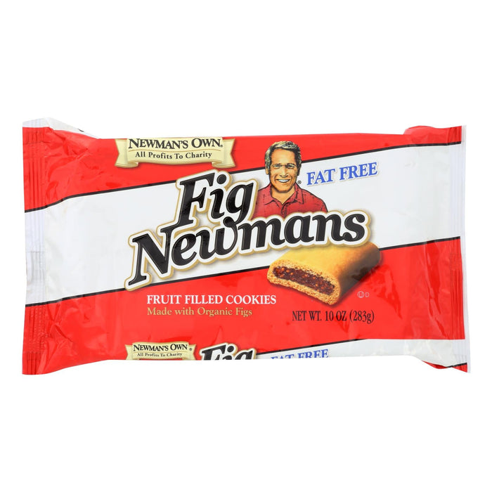 Newman's Own Organic Fig Newmans Cookies - Fat-Free - 10 Oz. (Pack of 6)