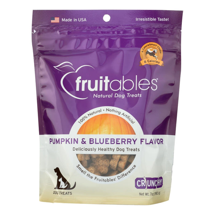 Fruitables Skinny Minis Dog Treats - Pumpkin & Berry Flavor - 56 Oz. (Pack of 8)