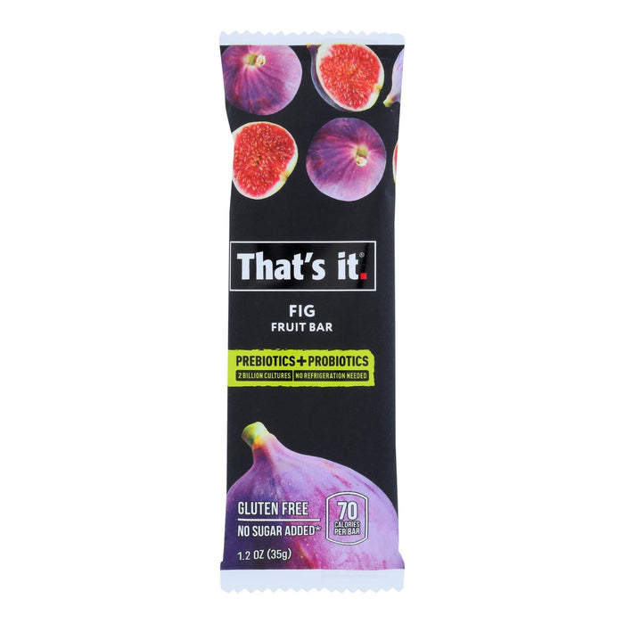 That's It - Probiotic Fruit Bar, Fig, 1.2 Oz - Case of 12