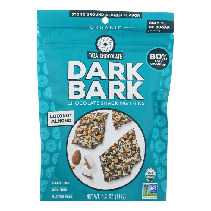 Taza Chocolates Chocolate Snacking Thins (Pack of 12 - 4.2 Oz.)