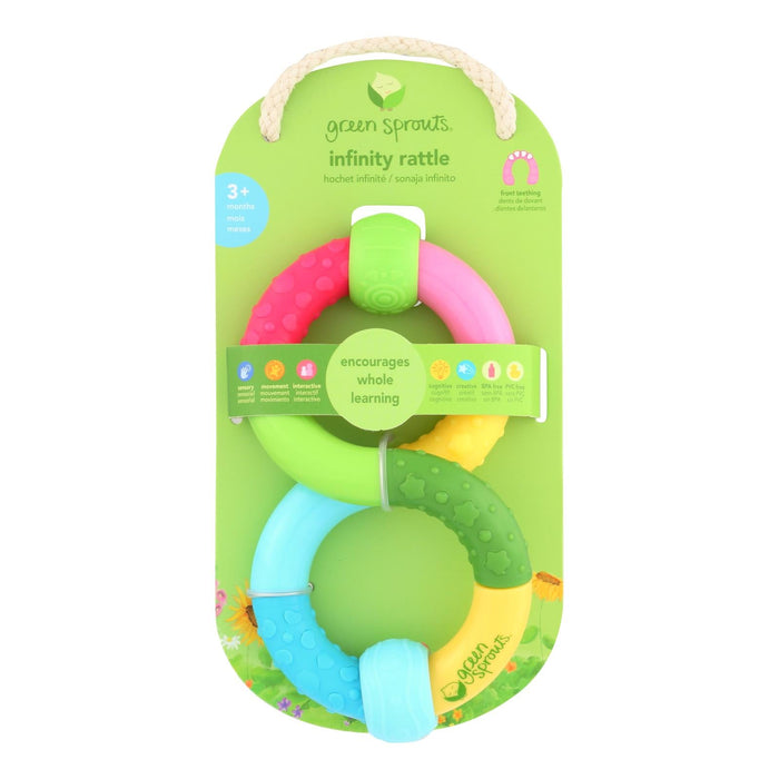 Green Sprouts Infinity Teether Rattle