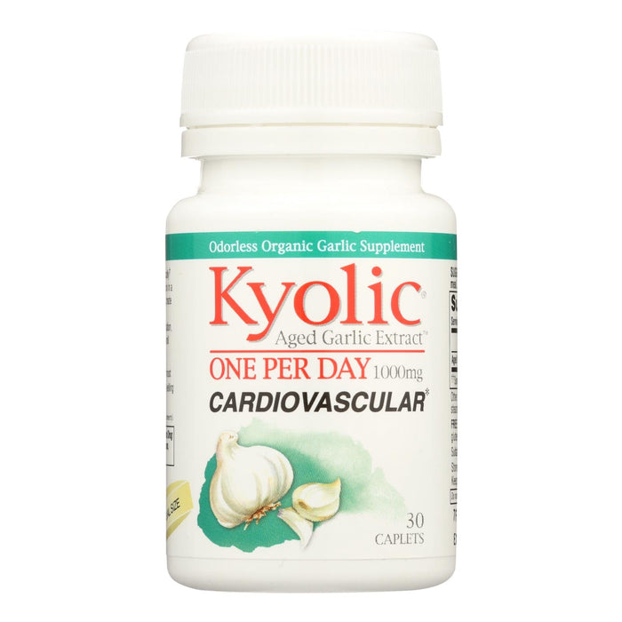 Kyolic Aged Garlic Extract Cardio Health Caplets 30ct 1000mg