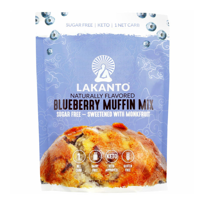 Lakanto Sugar-Free Blueberry Muffin Mix (Pack of 8)