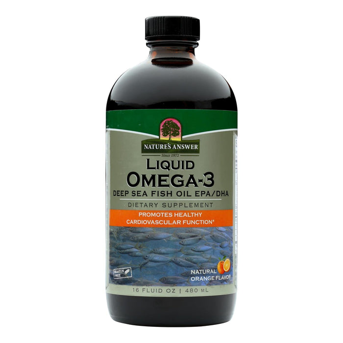 Nature's Answer - Omega-3 Fish Oil, 16 Fl Oz.