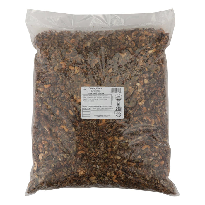 Granola Oats Coconola Coffee Crunch (Pack of 10lb Single Bulk Item)