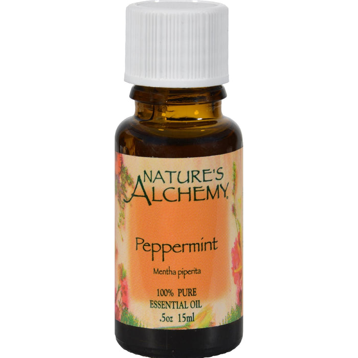Nature's Alchemy 100% Pure Peppermint Essential Oil - 0.5 Fl Oz