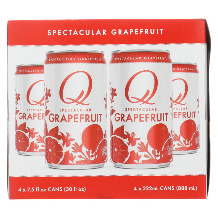 Q Drinks Sparkling Grapefruit (Pack of 6 -47.5oz Cans)