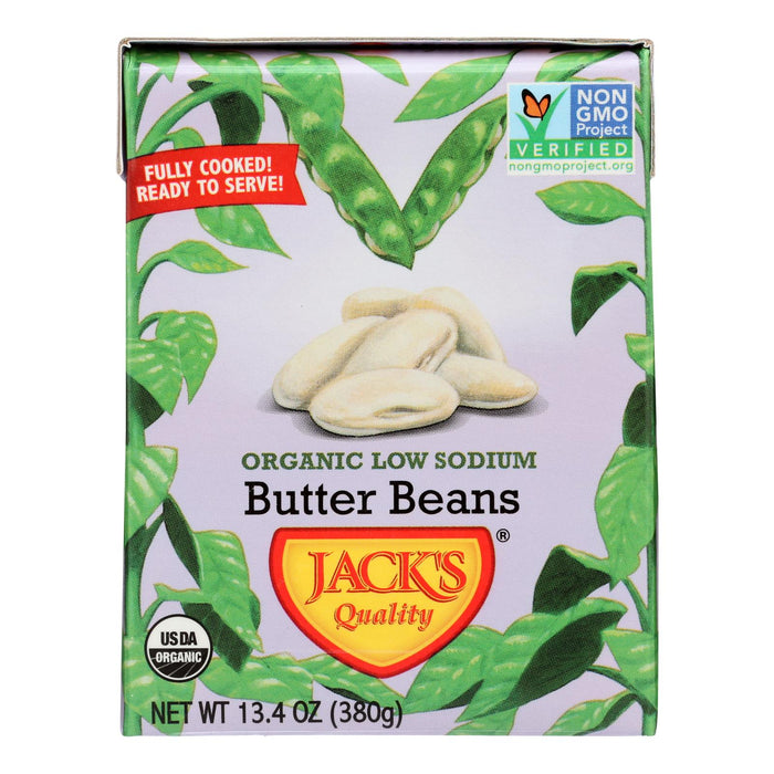 Jack's Quality Butter Beans (8 - 13.4 oz. Cans)