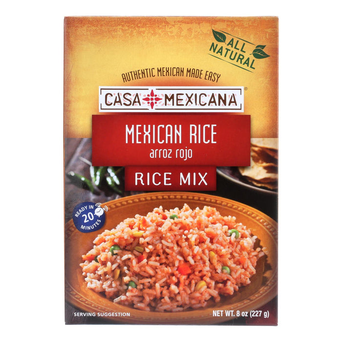 Authentic Casa Mexicana Mexican Rice Mix, 12 Pack, 8 Oz. Each