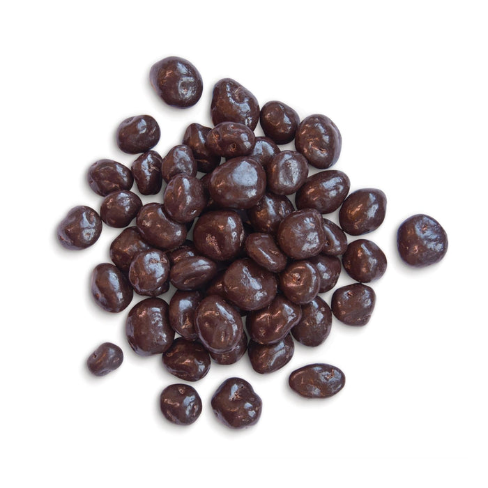 Woodstock Jumbo Dark Chocolate Raisins - 15 lb Bulk