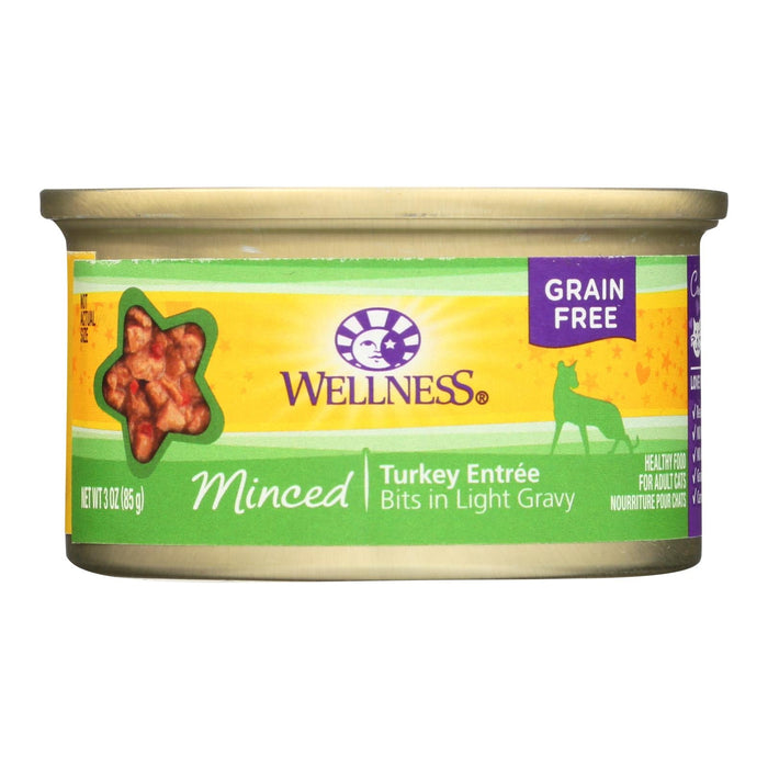 Wellness Pet Products Cat Food - Turkey Entrée (Pack of 24) - 3 Oz.