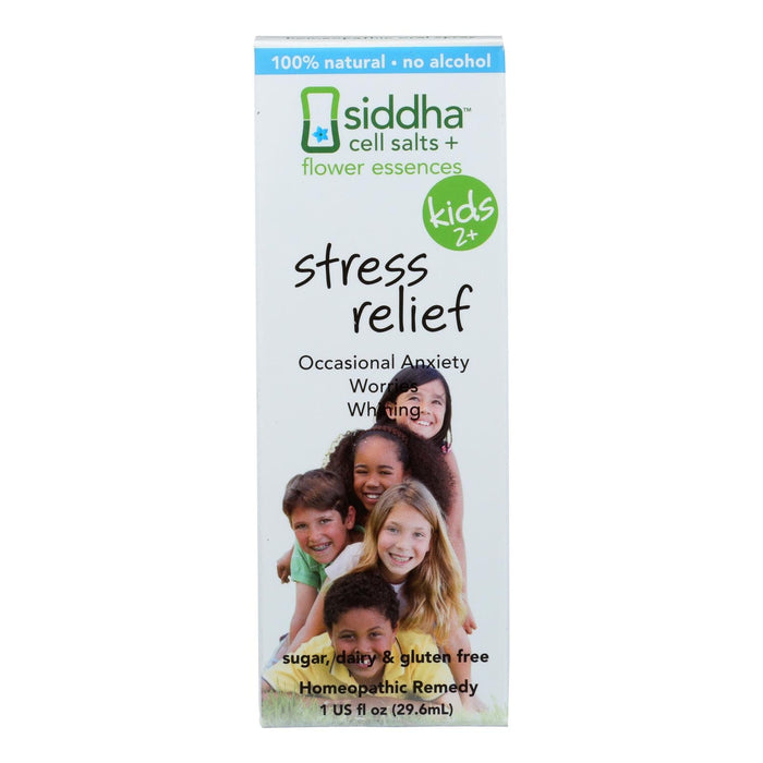 Siddha Flower Essences: Stress Relief for Kids 2+ - 1 Fl Oz.