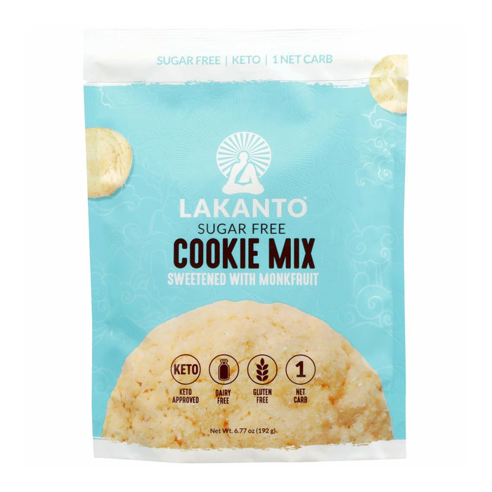 Lakanto Sugar Free Cookie Mix (Pack of 8 - 6.77 Oz.)