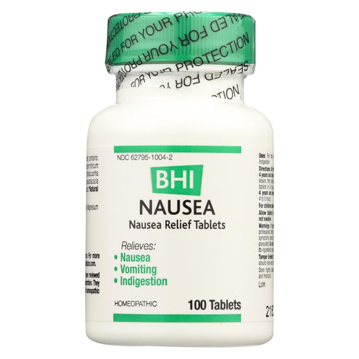 Bhi Nausea Relief Tablets (100-Count)