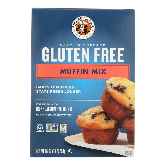 King Arthur Muffin Mix, Classic, 6 Box - 16 oz
