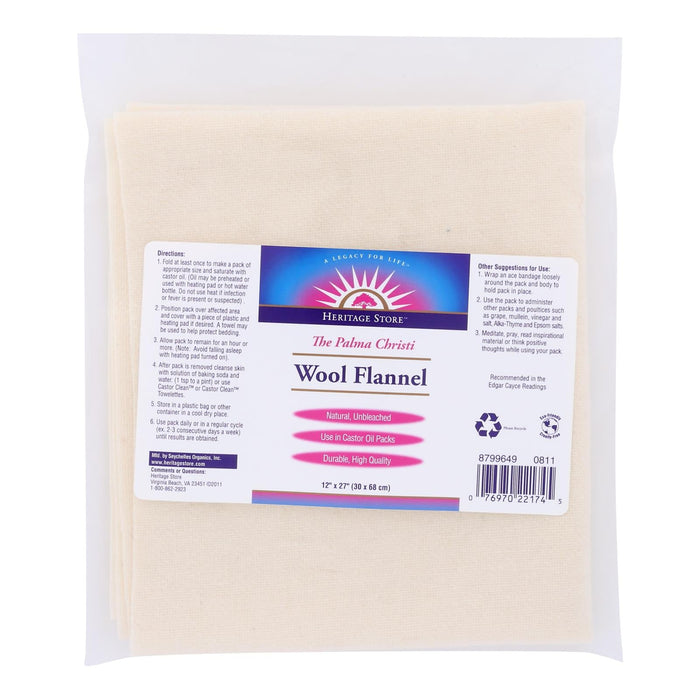 Heritage Products Pure Virgin Wool Flannel Cloth