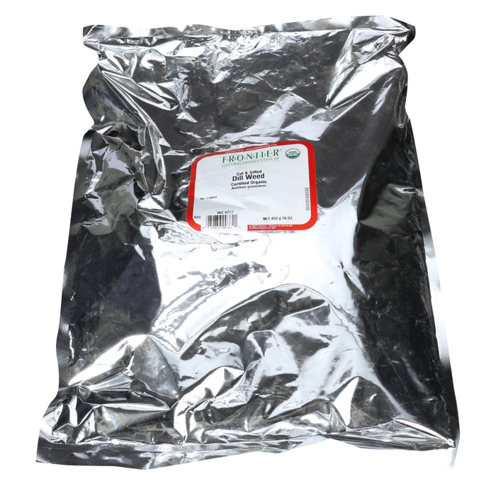 Frontier Herb - Organic  - Dill Weed, 1 lb (Cut and Sifted)