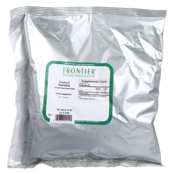 Frontier Herbs Spirulina Powder
