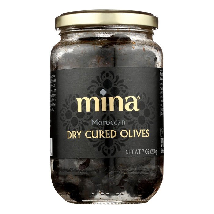 Mina Olives Black Dry-Cured 6 - 7 Oz. Packs