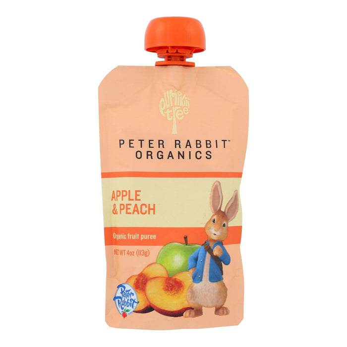 Peter Rabbit Organics Fruit Snacks - Peach and Apple Delight (Pack of 10, 4 Oz. Each)
