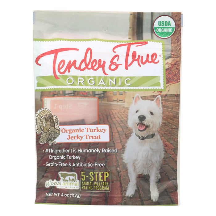 Tender & True Organic Turkey Jerky Treats (10 x 4 Oz. Packs)