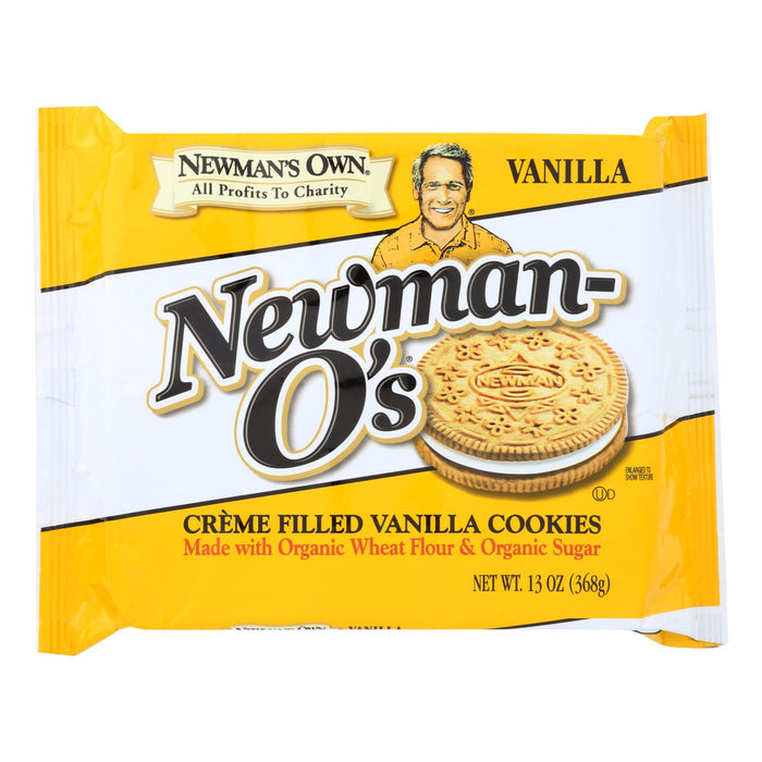 Newman's Own Organics Vanilla Creme-Filled Cookies (13 Oz. Pack of 6)